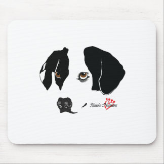 Mousepad Pad de Mouse Marrom