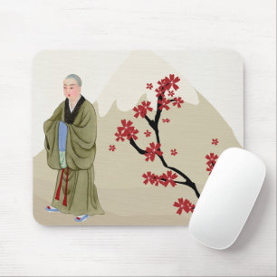Mousepad Pad de Mouse Monge Budista