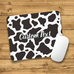 Mousepad Pad de Mouse Padrão de Vaca