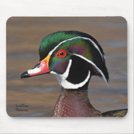 Mousepad Pad de Mouse Pato de Madeira