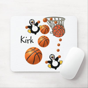 Mousepad Pad de Mouse Pinguin Basquete! Pad do mouse