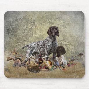 Mousepad Pad de Mouse Ponteiro Alemão Curto