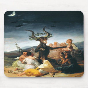 Mousepad Pad de Mouse Sabbath Bruxas Goya