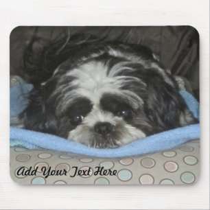 Mousepad Pad de Mouse Shih Tzu Puppy Adorável para Persona