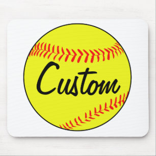 Mousepad Pad de Mouse Softball Personalizado