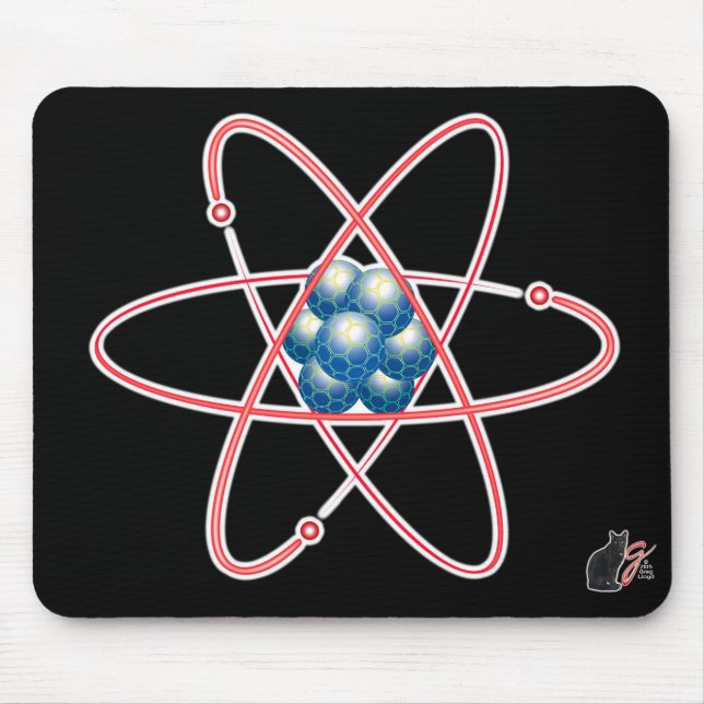 Mousepad Pad de Rato Atômico Irônico (Frente)