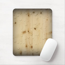 Mousepad Pad de Rato de Água da Madeira de Birch