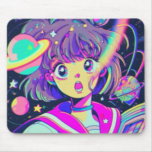 Mousepad Pad de Rato de Animação Kawaii