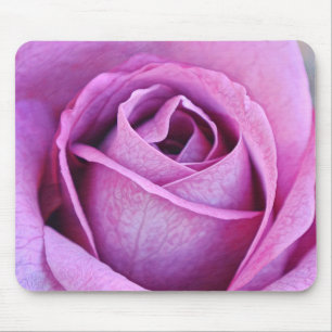 Mousepad Pad de Rato de Arte Petal Rosa Roxo