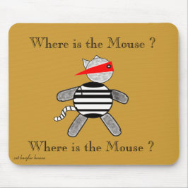 Mousepad Pad de Rato de Gato Burglês