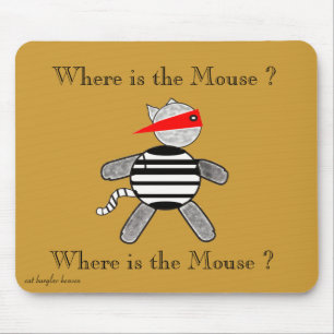 Mousepad Pad de Rato de Gato Burglês