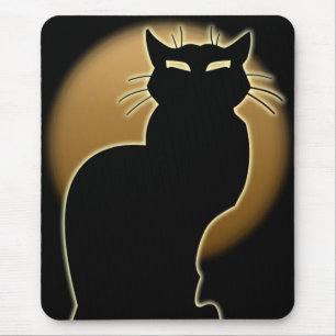 Mousepad Pad de Rato de Gato de Rato Personalizável