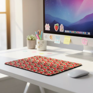 Mousepad Pad de Rato de Morango