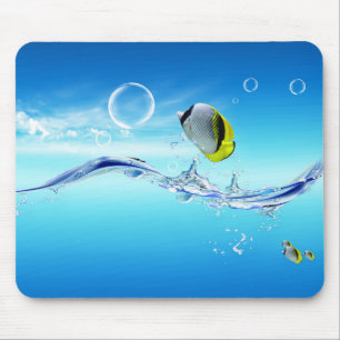 Mousepad Pad de Rato de Peixe Tropical