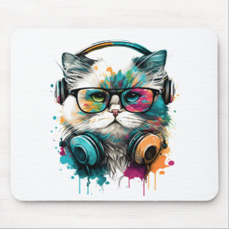 Mousepad Pad de Rato Gato Bonito