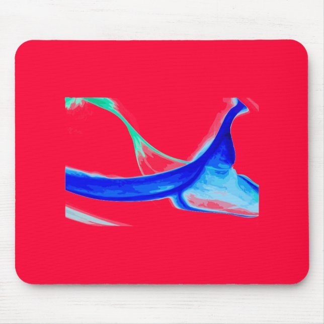 Mousepad Pad do mouse Abstrato Waves (Frente)