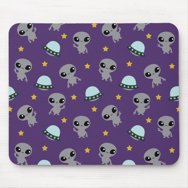 Mousepad Pad do mouse aliens (Frente)