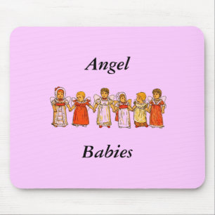 Mousepad Pad do Mouse Angel Babies