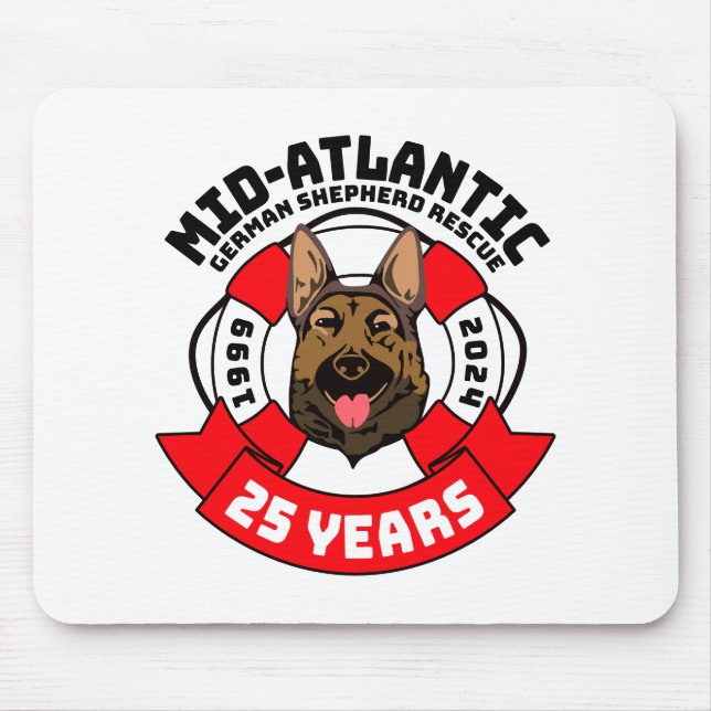 Mousepad Pad do Mouse Aniversário do 25 MAGSR (Frente)