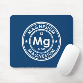 Mousepad Pad do Mouse Azul com Elemento de Magnésio
