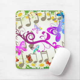 Mousepad Pad do mouse borboleta