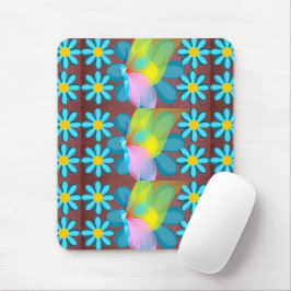 Mousepad Pad do mouse borboleta