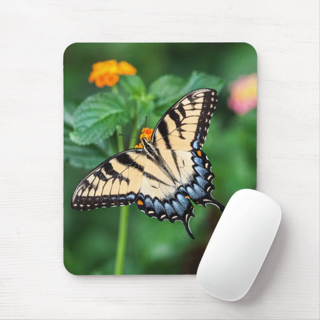 Mousepad Pad do mouse borboleta (Com mouse)