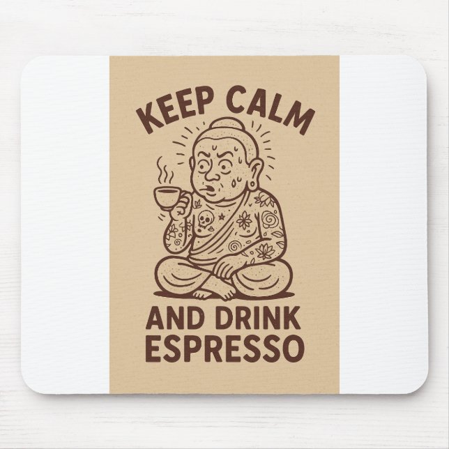 Mousepad Pad do mouse Buda (Frente)