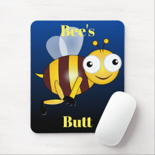 Mousepad Pad do mouse Bumbum de abelhas