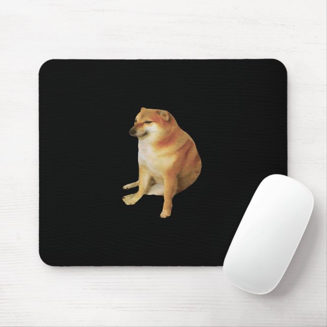 Mousepad Pad do Mouse Cheems (Com mouse)