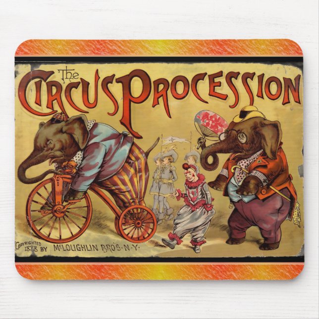 Mousepad Pad do mouse Circus (Frente)