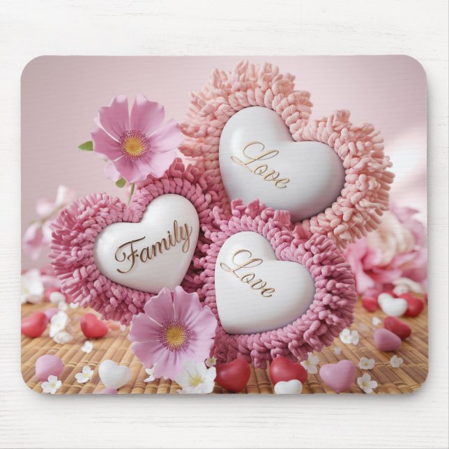 Mousepad Pad do mouse com Emoções Quentes (Frente)