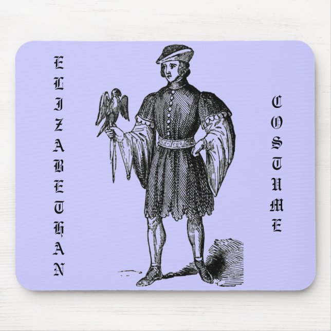 Mousepad Pad do Mouse Costumes Elizabethan (Frente)