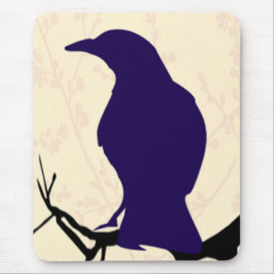 Mousepad Pad do mouse Crow