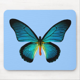 Mousepad Pad do mouse da borboleta azul