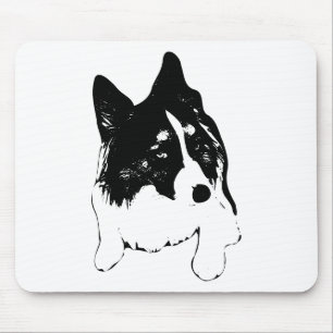 Mousepad Pad do mouse da Mesa de Calma de Neve