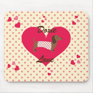 Mousepad Pad do mouse Dachshund