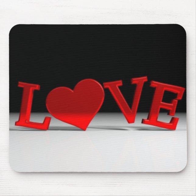Mousepad Pad do mouse de amor (Frente)