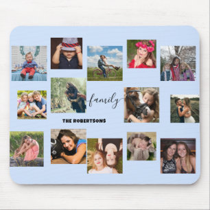 Mousepad Pad do mouse de colagem de fotos