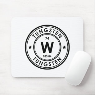 Mousepad Pad do mouse de elemento de tungstênio