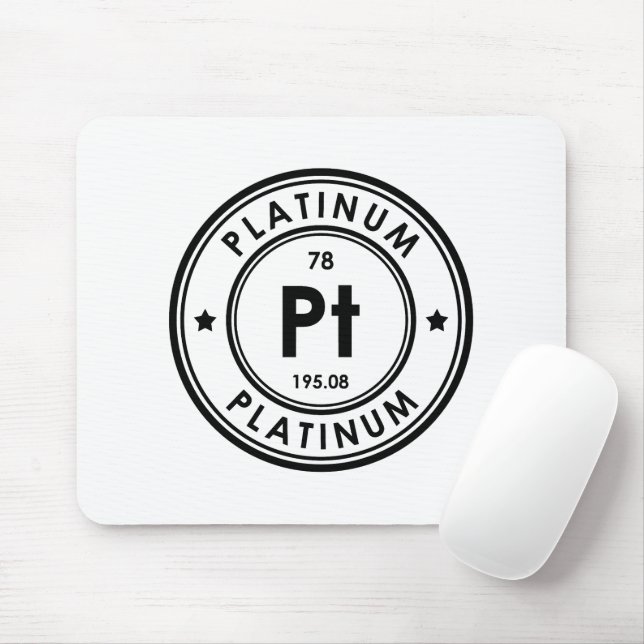 Mousepad Pad do mouse de elemento Platinum (Com mouse)