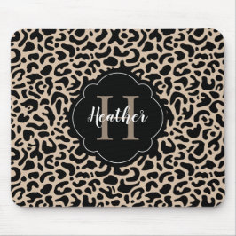 Mousepad Pad do mouse de impressão leopardo