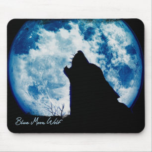Mousepad Pad do Mouse de Lua Azul