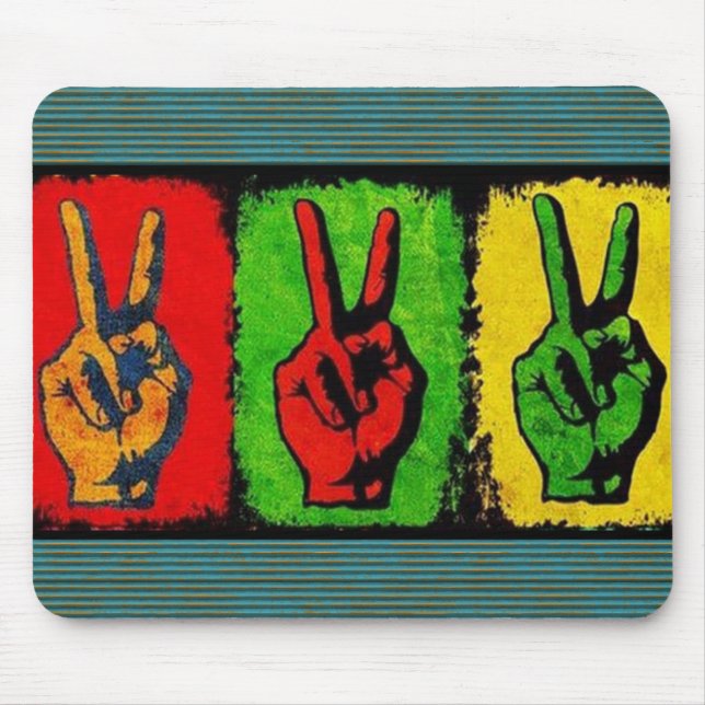 Mousepad Pad do Mouse de Paz (Frente)