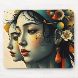 Mousepad Pad do mouse de pop Art