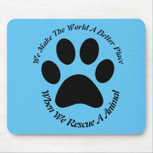 Mousepad Pad do mouse de resgate por Sommer Hamilton