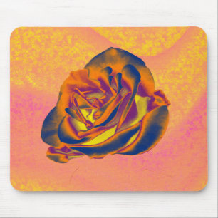 Mousepad Pad do mouse de Rosa laranja