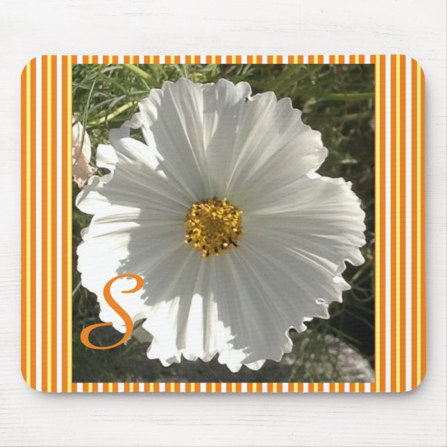Mousepad Pad do mouse de ventilador do Cosmos Branco (Frente)