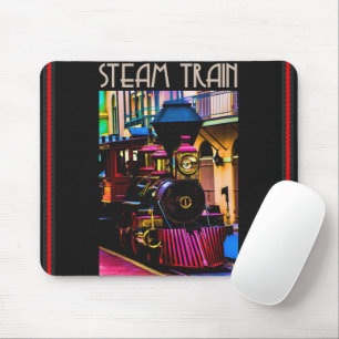 Mousepad Pad do mouse do comboio a vapor