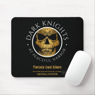 Mousepad Pad do mouse do logotipo Cavaleiros Escuros